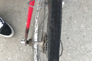 roue vélo percés
